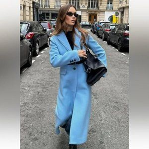 ZARA MANTECO WOOL COAT ZW COLLECTION
